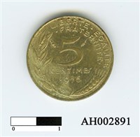 法國錢幣（五分）藏品圖，第3張